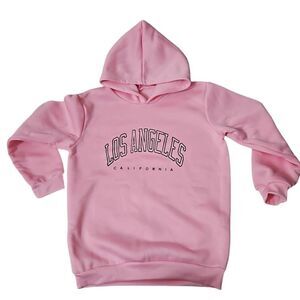Unbranded Long Sleeve Pullover Hoodie Pink Size 150/US 12 (Girls)